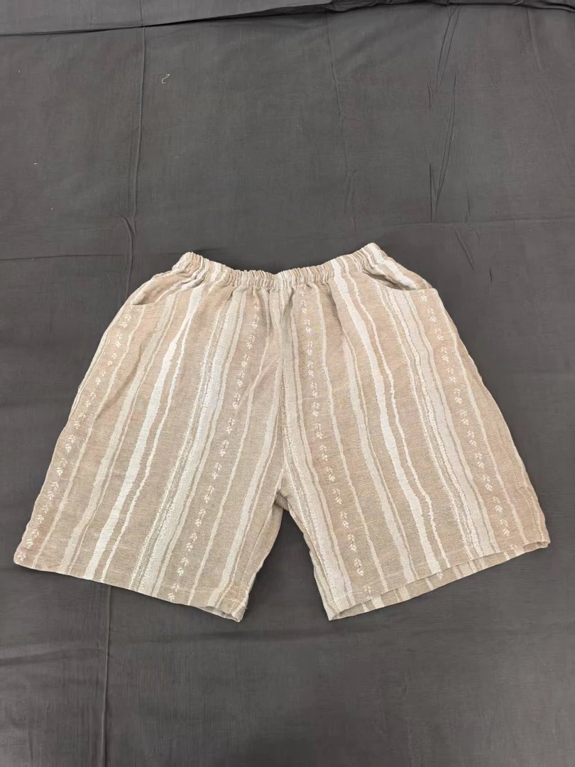 【高尚】棉麻短裤宽松休闲