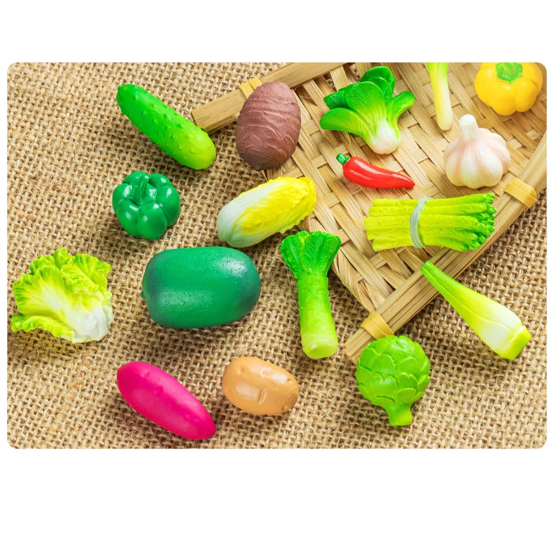 【蔬菜系列】微缩食玩迷你蔬菜仿真萌粒系列摆架潮玩盲袋