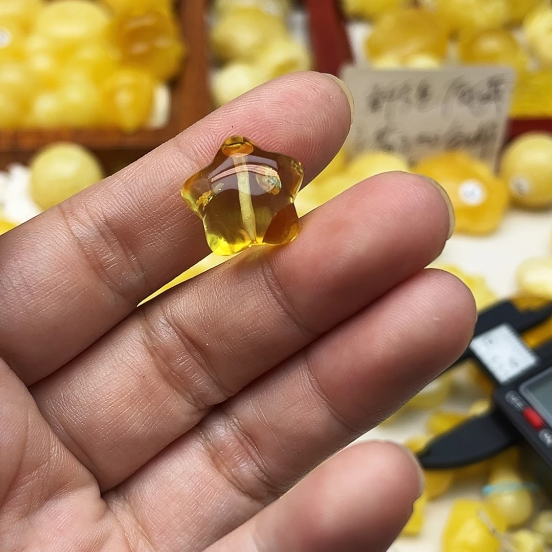 蜜蜡未镶嵌裸石天然