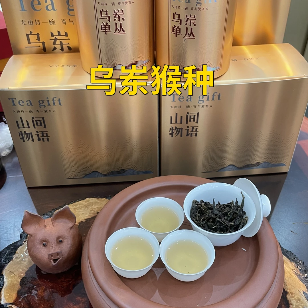 【乌岽猴种】欢择茶行凤凰单枞茶乌岽猴种香气滋味回甘生津耐冲耐泡
