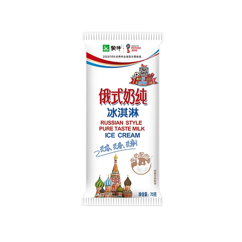 蒙牛俄式奶纯冰淇淋75g