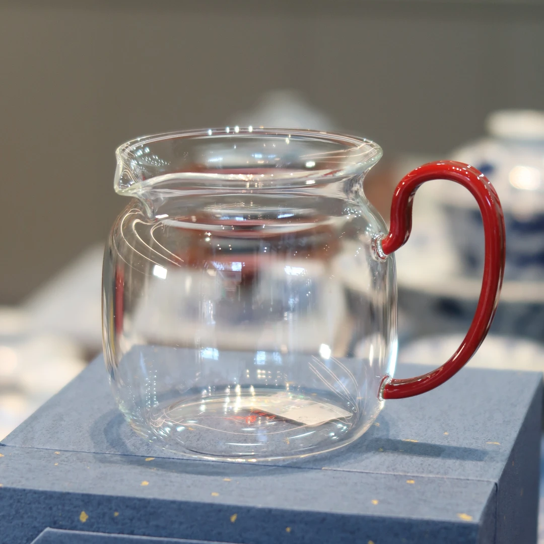 【泓璟】自慢堂侧把茶盅经典血蜜把手240cc