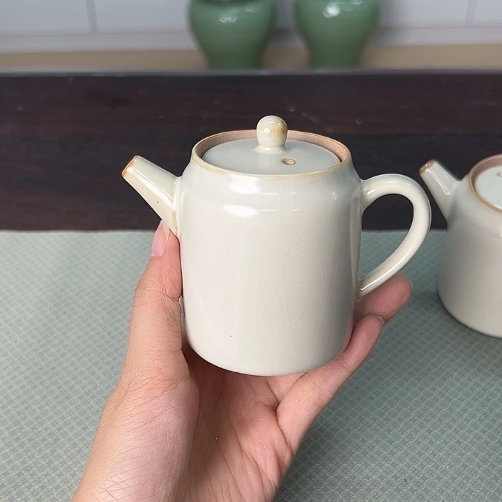 龙泉云间青瓷小米茶器