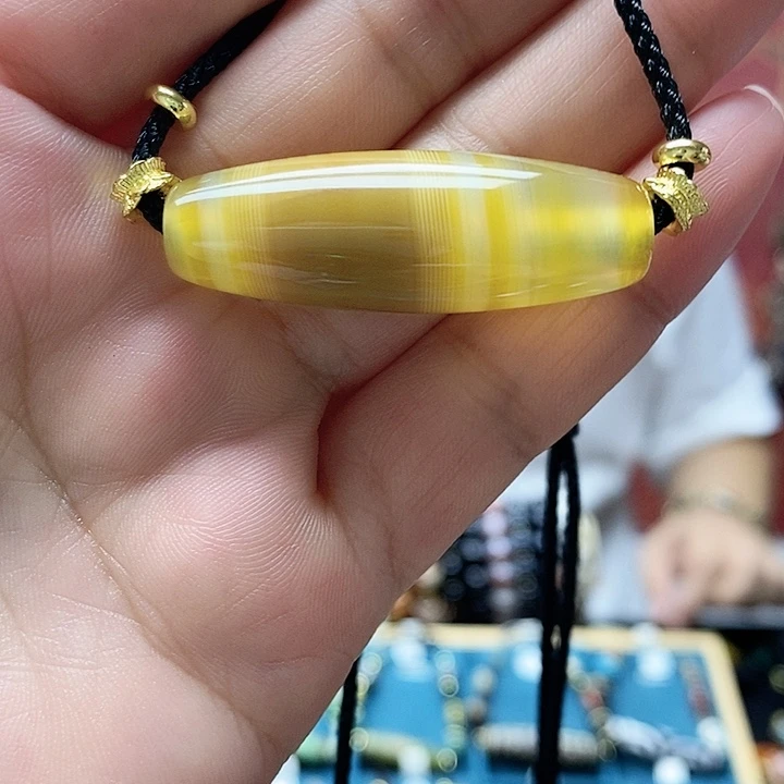 玛瑙/玉髓颈饰合金