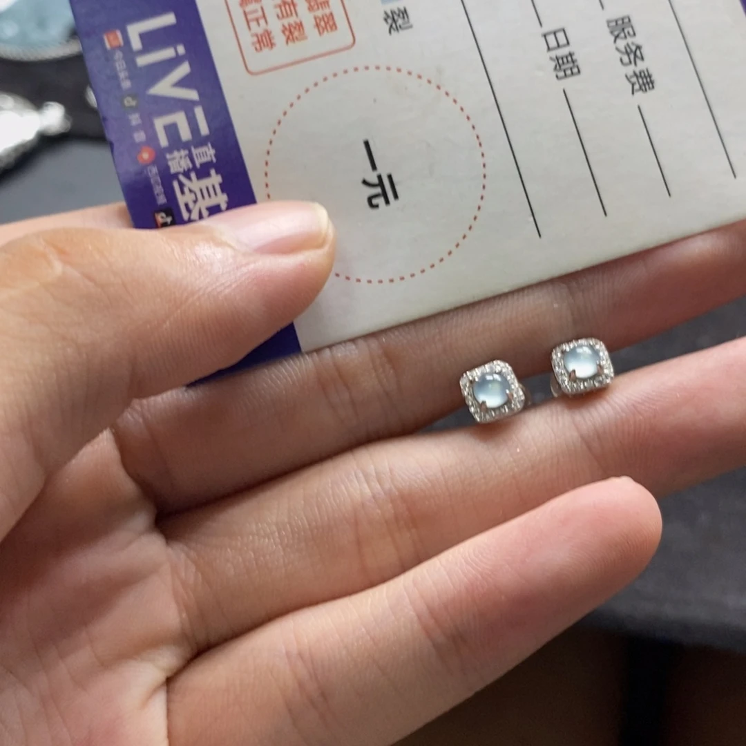翡翠银S925镶嵌颈饰翡翠