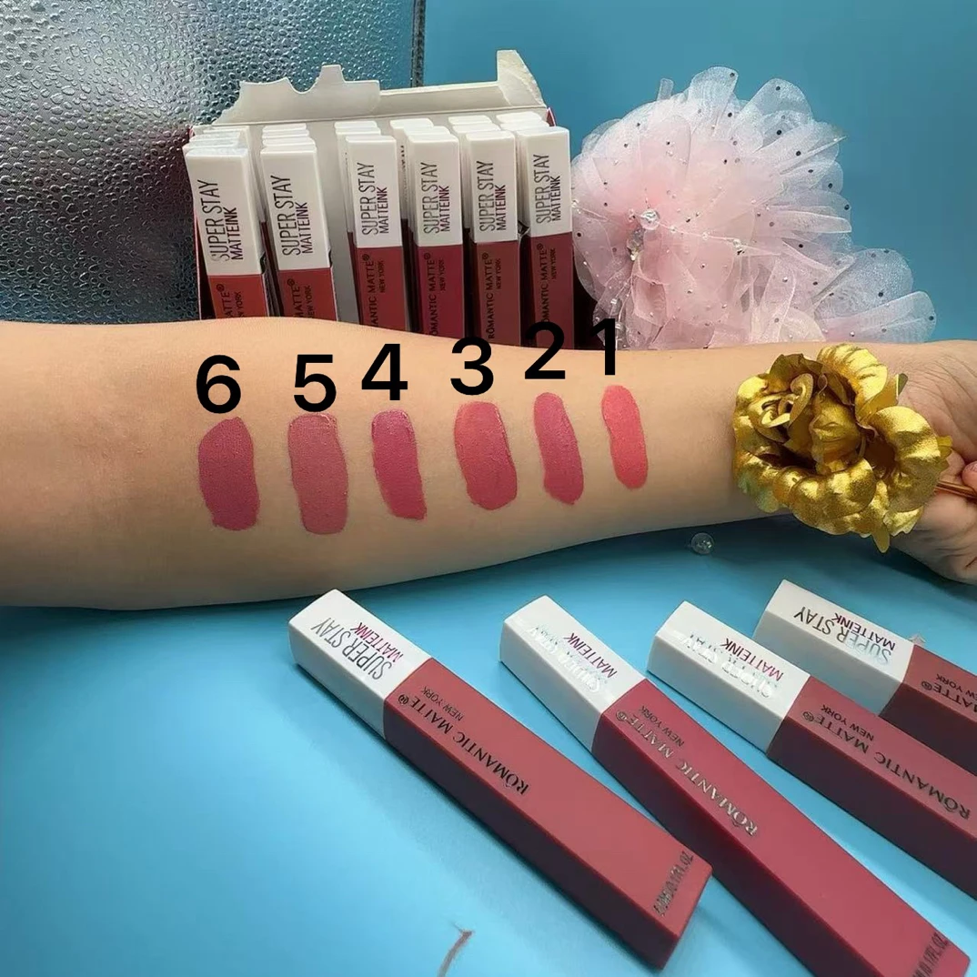 MATTEINK哑光雾面液体唇膏唇釉口红持久不易掉色女用化妆品