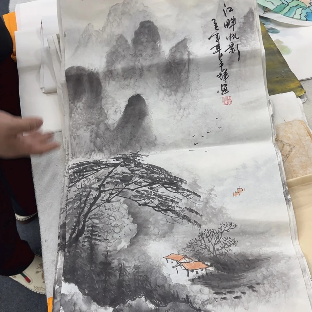 国画纯手绘字画国画作品欣赏