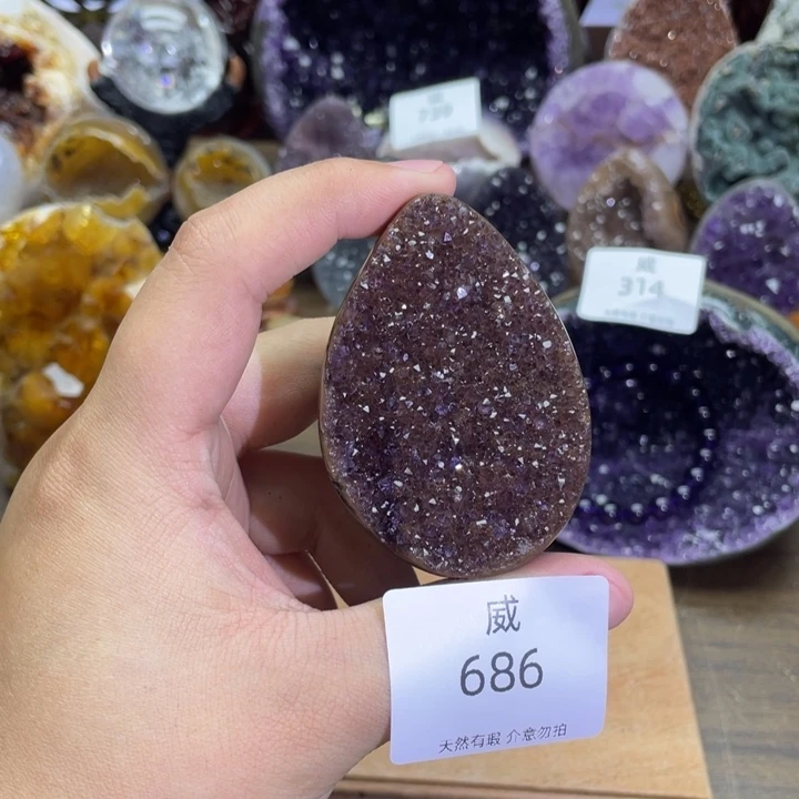 珠宝半成品水晶未镶嵌