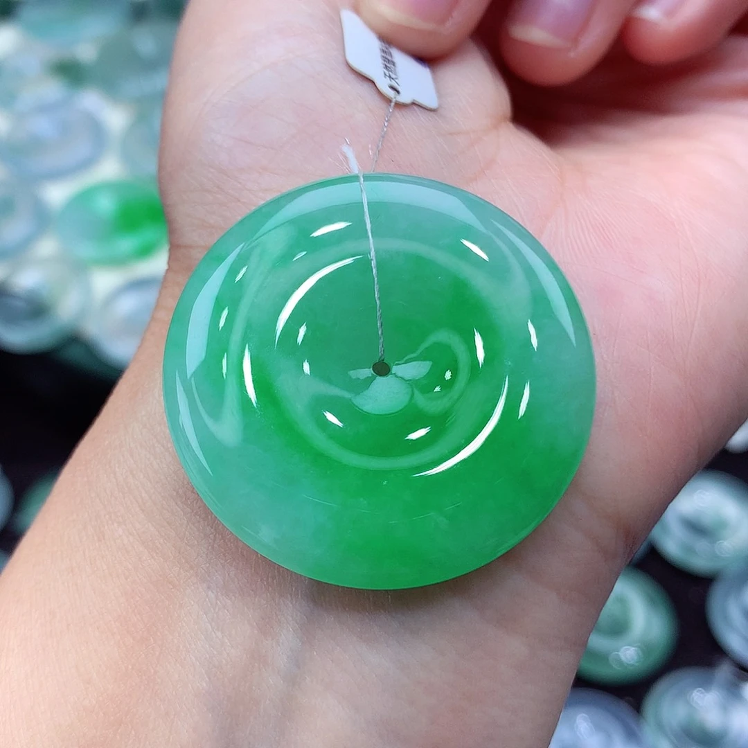 颈饰未镶嵌翡翠编号41-尺寸34/6.2