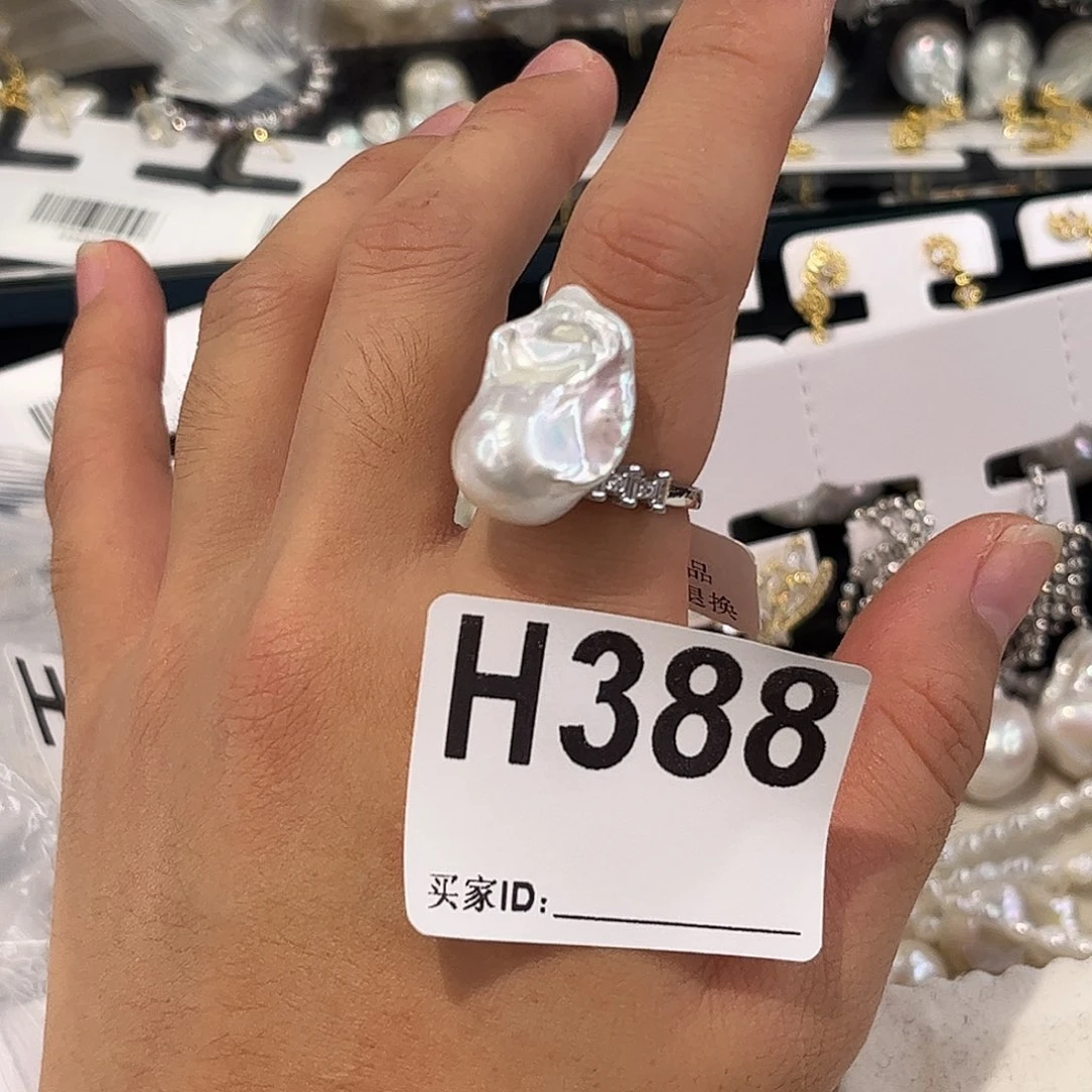 耳饰淡水珍珠银S925镶嵌