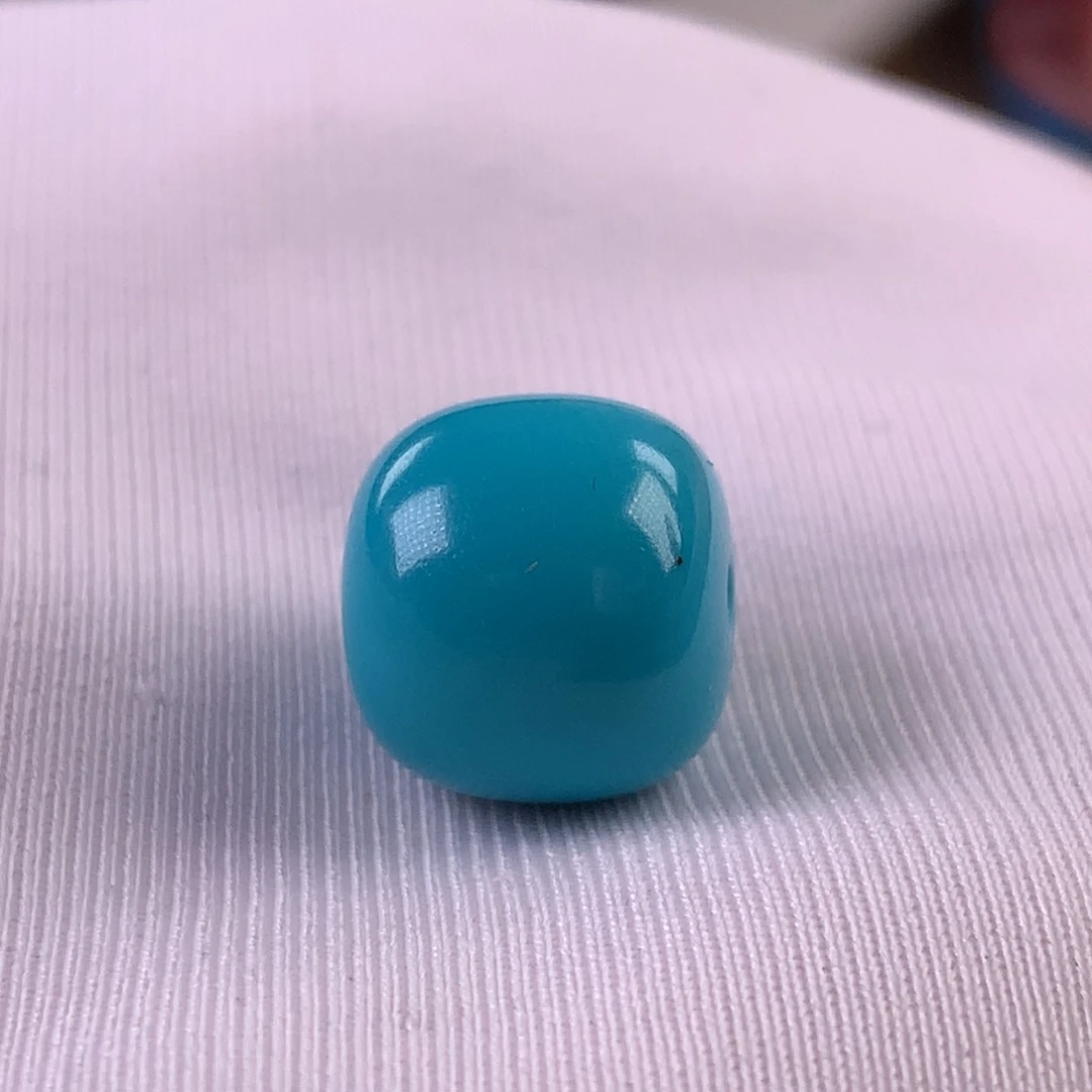 绿松石未镶嵌珠宝奇石10.9x10mm(112)