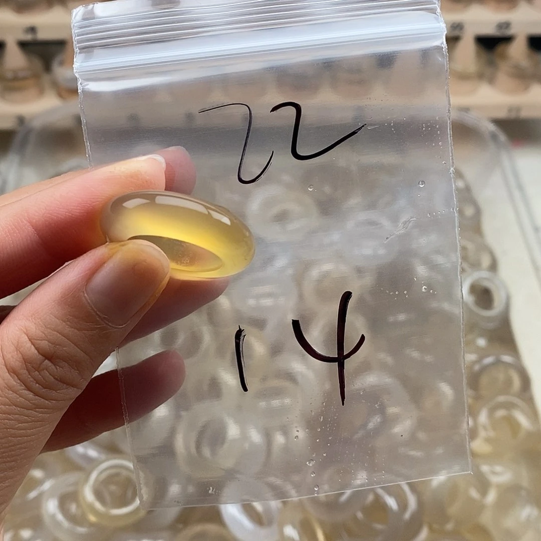 未镶嵌戒指玛瑙/玉髓