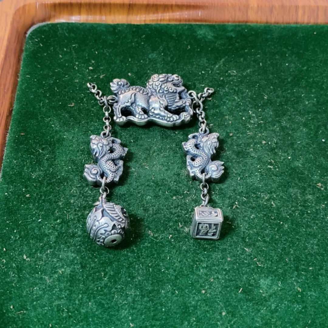 【闪购商品】橄榄核手串/手链复古足银990