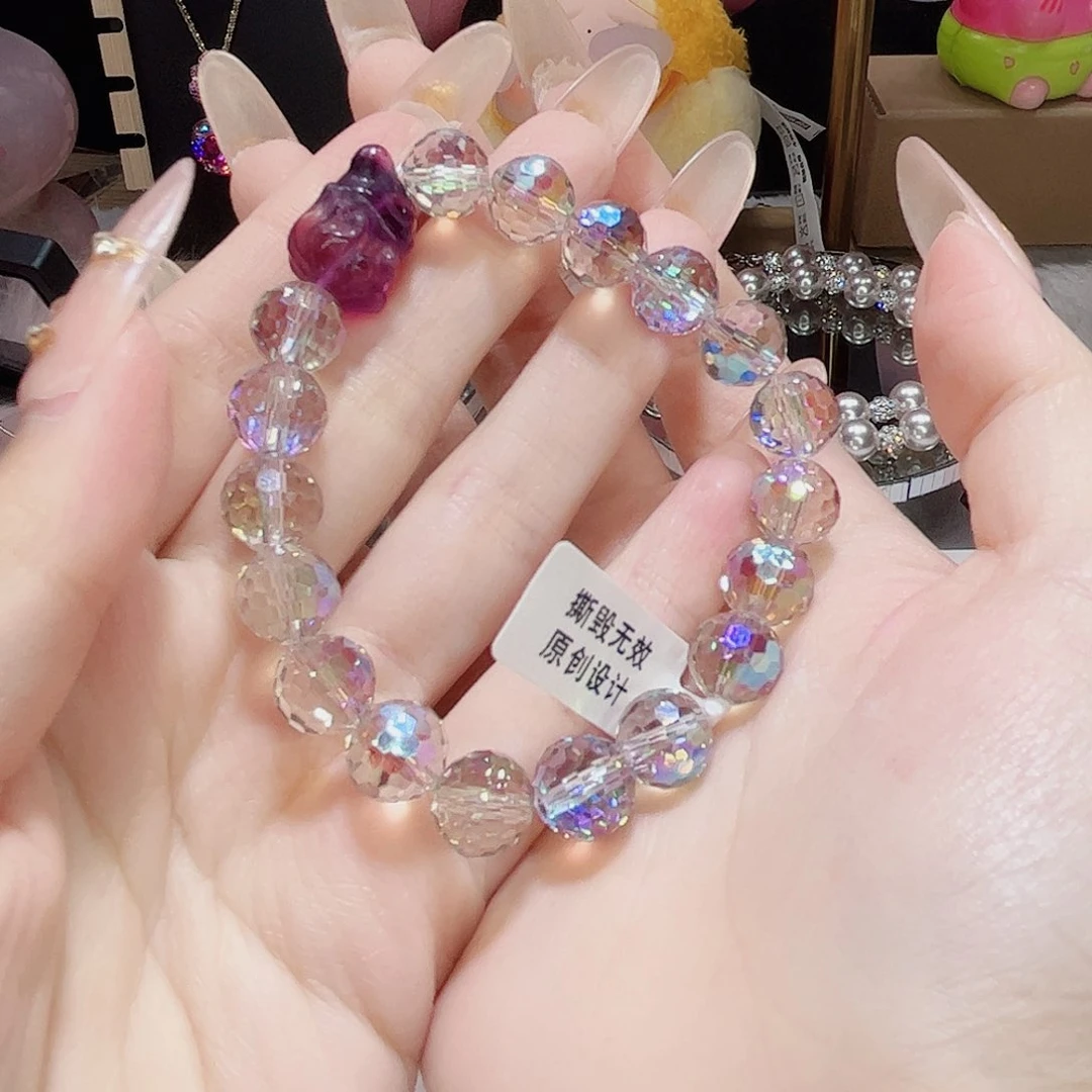 琉璃非金属彩色手链