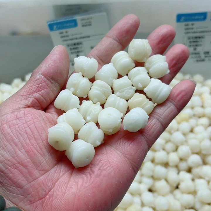 白玉菩提吊坠瑕疵15白玉猫10颗卡灯牌宠10颗