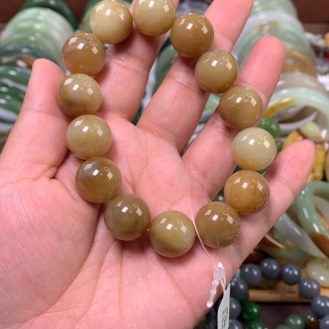 和田玉未镶嵌手链卡16