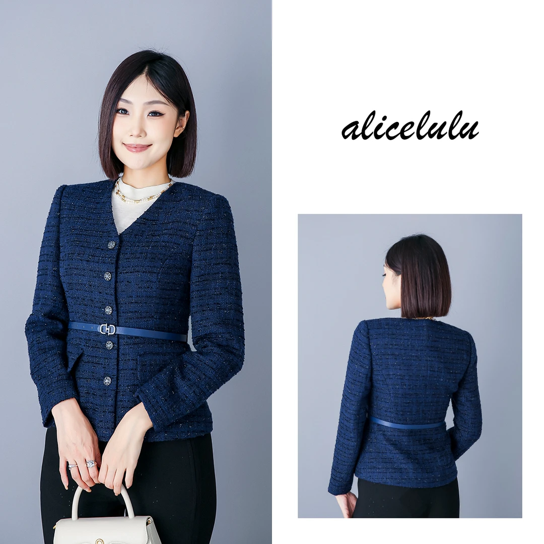 5alicelulu “钻石小香”短外套 华贵闪耀 优雅名媛 S2139610A