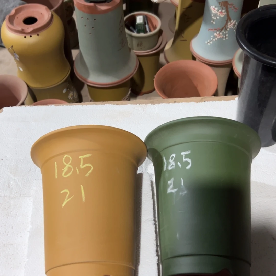 宜兴川阁紫砂花盆