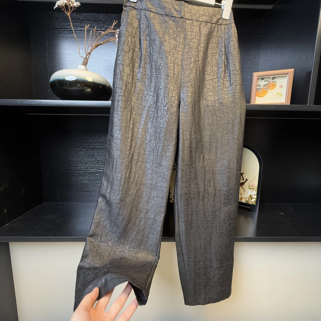 【龟裤】中式复古百搭小脚裤2415