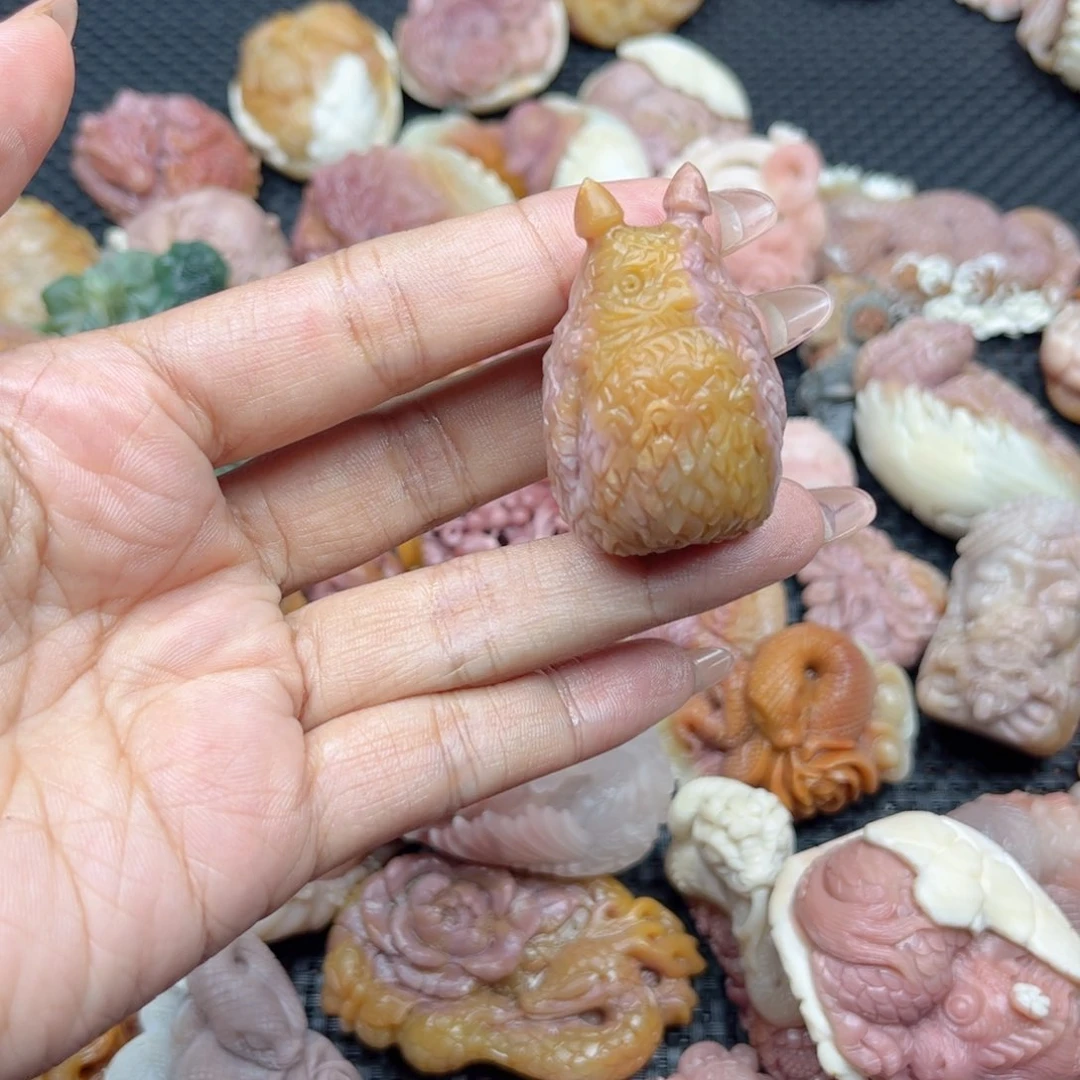 石英质玉吊坠(不含链)未镶嵌小*酱