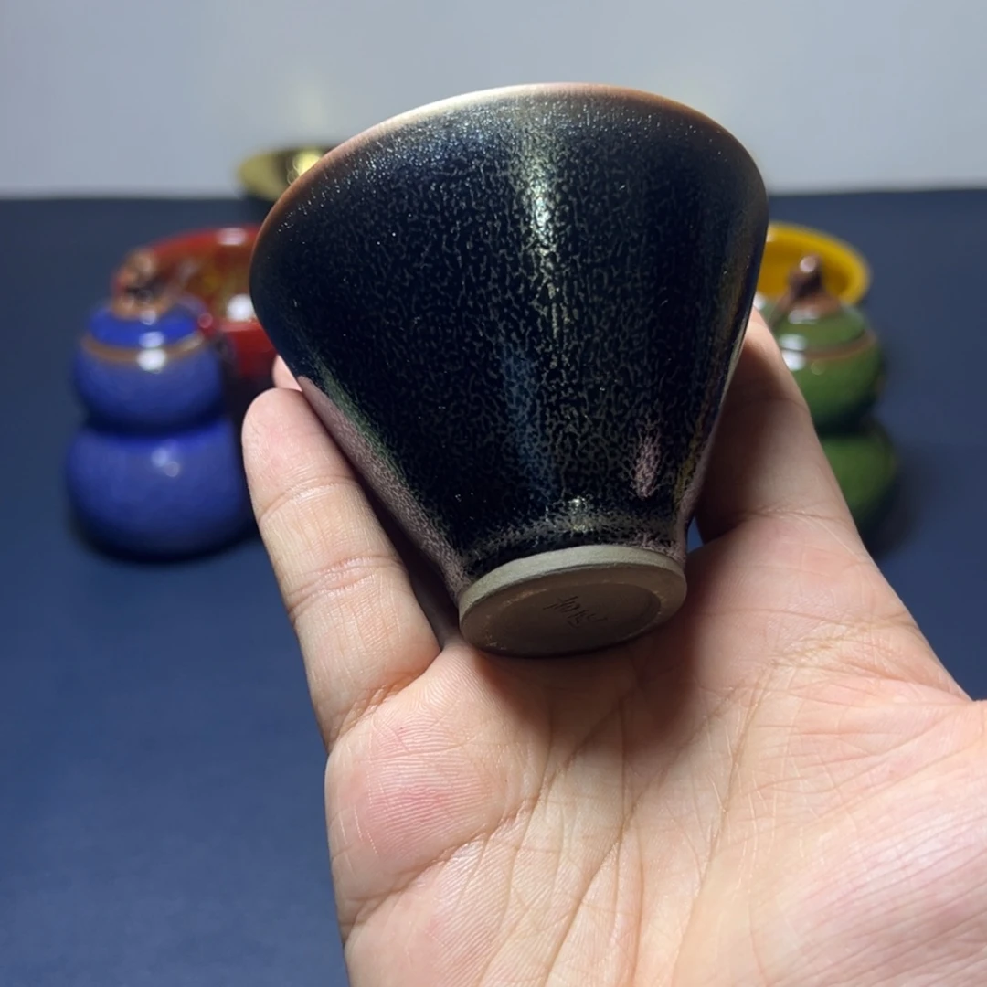 茶盏建阳建盏喝茶主人杯