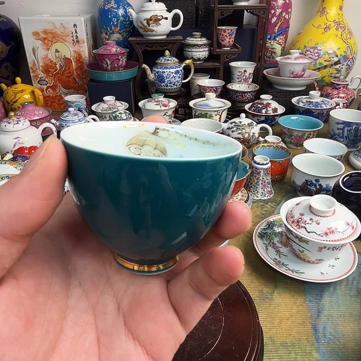 摆件景德镇老厂瓷3