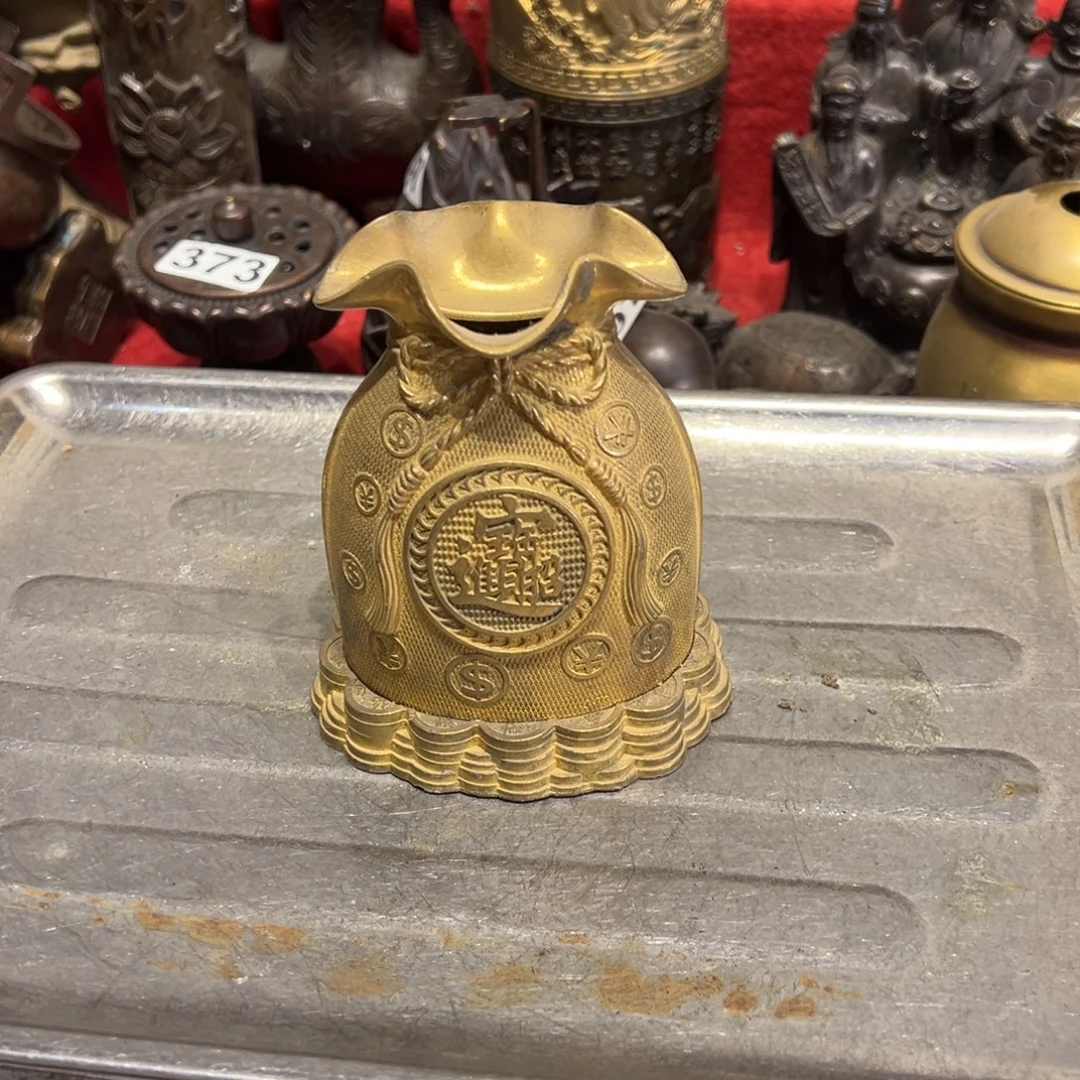 黄铜摆件，文房摆件