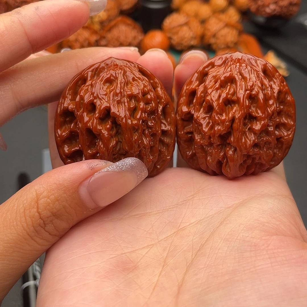 把件文玩核桃麦虎