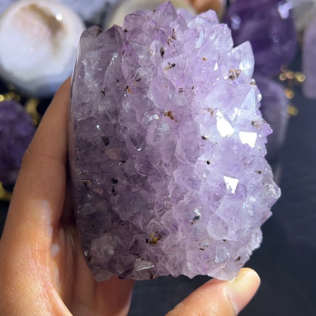 紫晶未镶嵌珠宝半成品34