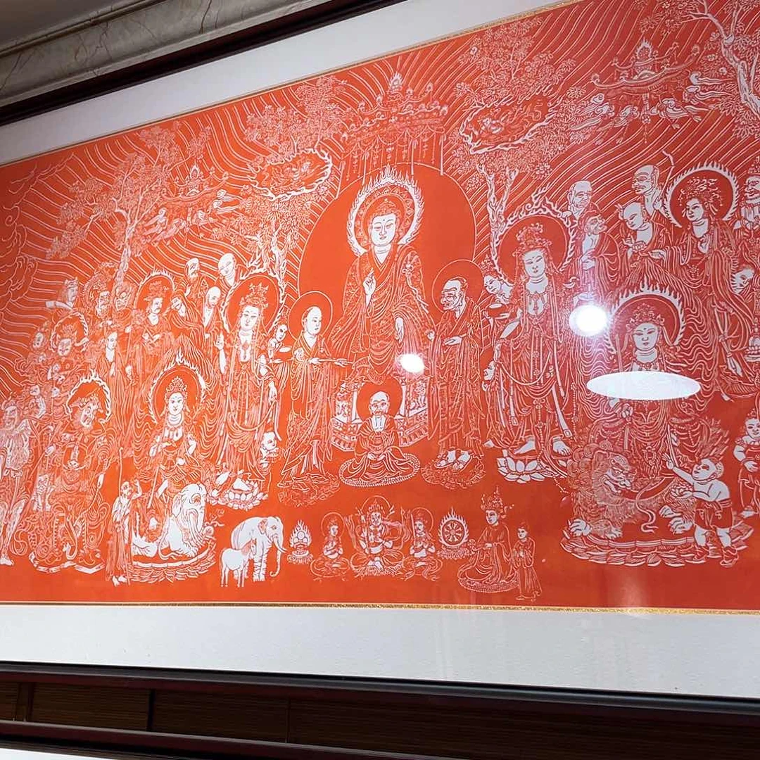 昌化石印石山****司佛会图rp