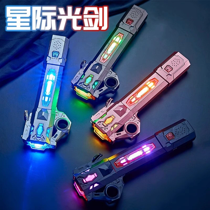 儿童玩具男孩炫酷伸缩激光剑正版星球大战发光宝剑闪光荧光棒2025
