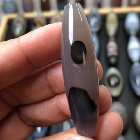 玛瑙/玉髓未镶嵌吊坠(不含链)