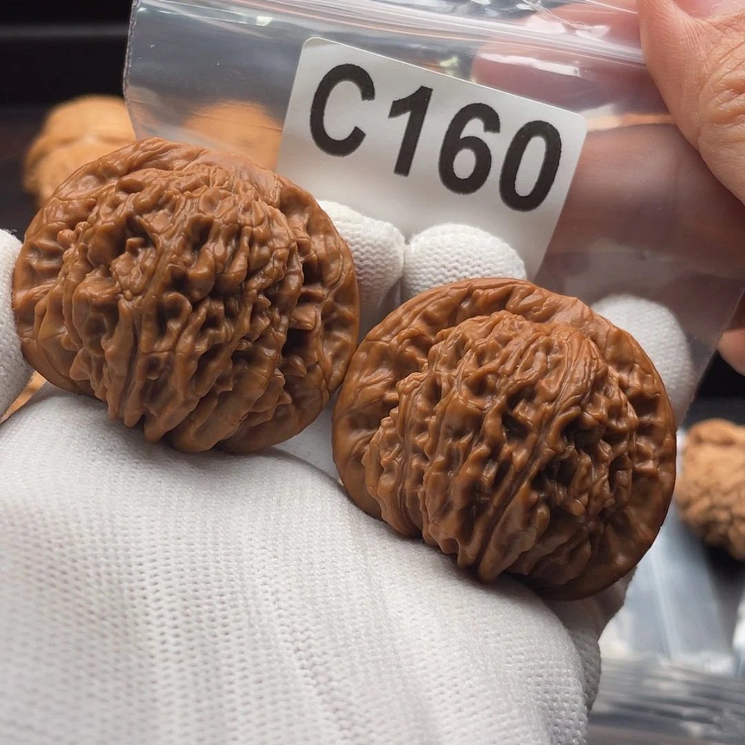 【闪购商品】文玩核桃吊坠坦**对C160楼子45