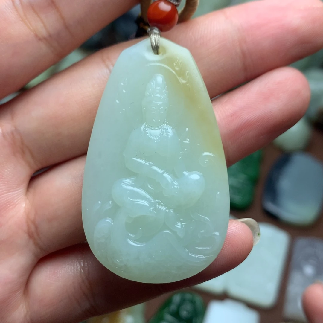 和田玉挂件未镶嵌