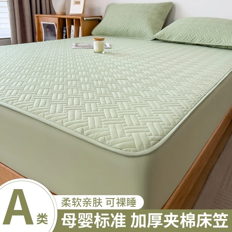 床笠床罩床垫夹棉保护罩2025新款四季通用加厚全包防水隔尿床单套