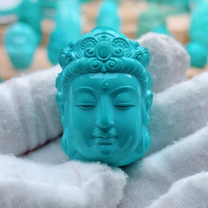 绿松石未镶嵌配饰