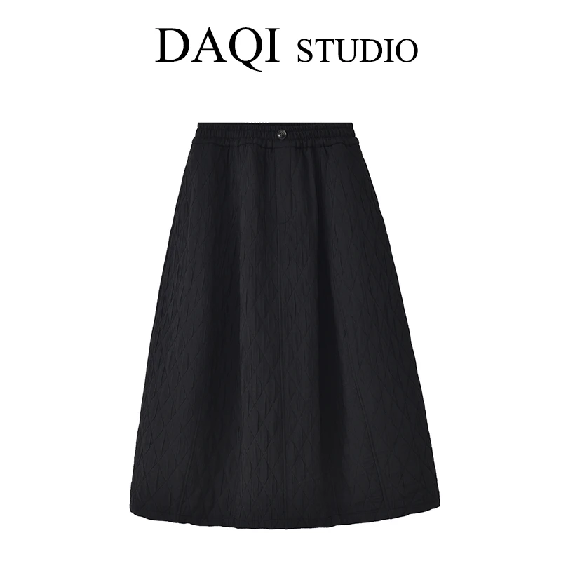 【绗棉裙子】no退no换雅丹秋冬新款保暖加厚裙子G45-A3080