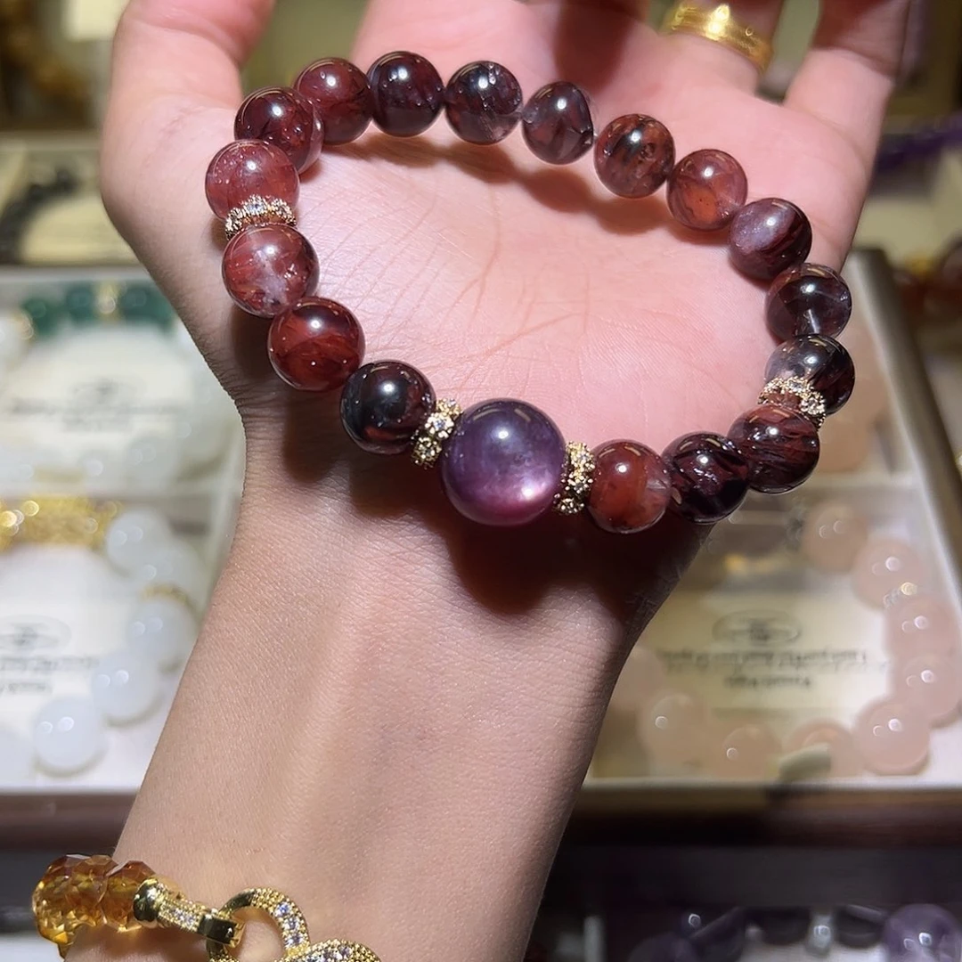 水晶手链未镶嵌椰****?48小时鉴赏