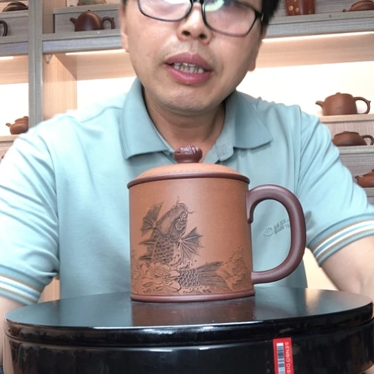 茶杯底槽青鲲鹏展翅容量450