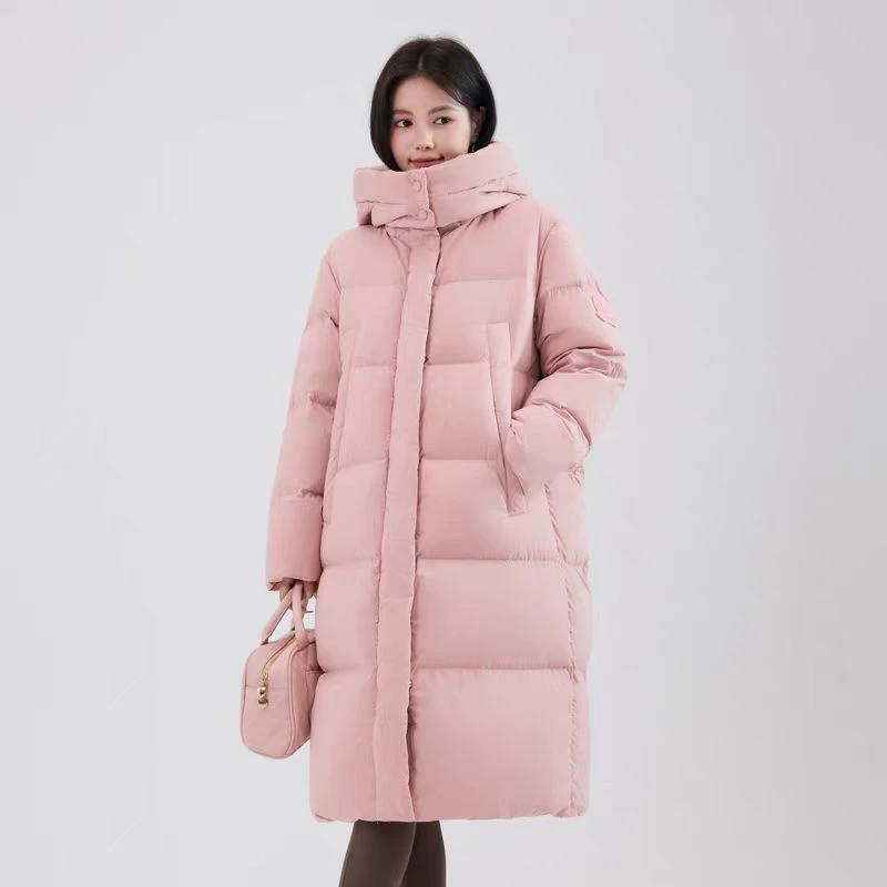 TFK 2025年新款冬季女士长款羽绒服HD3058