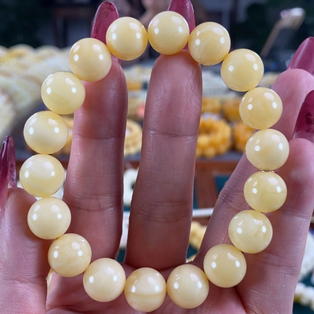 琥珀未镶嵌珠宝奇石11圆珠14.02