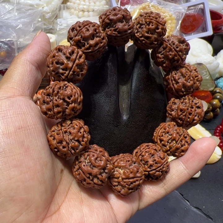 大果紫檀（缅甸花梨）驴蹄手把