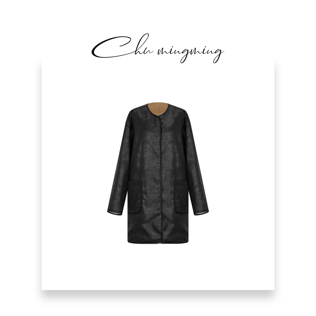 【CHUMINGMING】《琉璃》中式花纱羽绒服BC01102