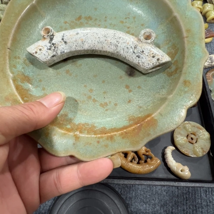 瓷片汝窑茶具套装