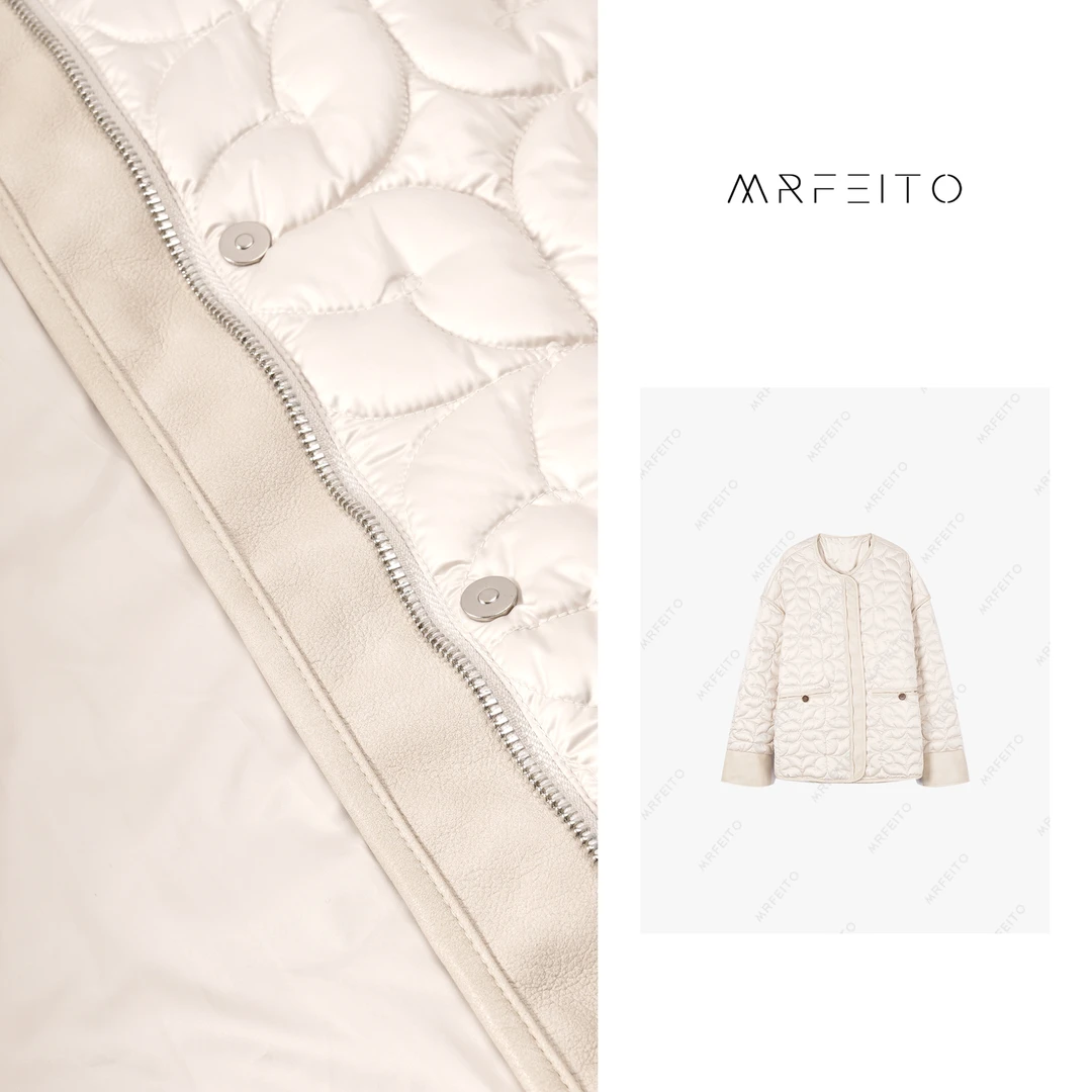 【小泡芙】四叶草定格显瘦白鹅绒羽绒服H87YR01D29342