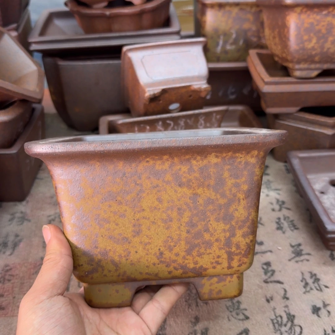 紫砂花盆49号宜兴紫砂正品花盆16x10.5