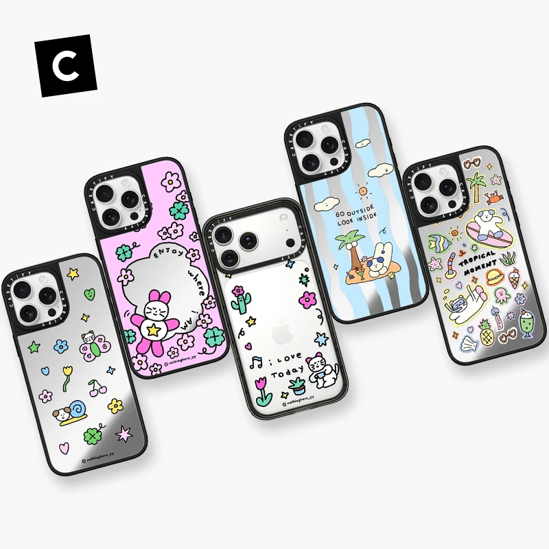CASETiFY Nothing here系列手机壳保护套防摔苹果iPhone16/17新