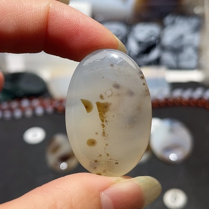 玛瑙/玉髓未镶嵌吊坠(不含链)