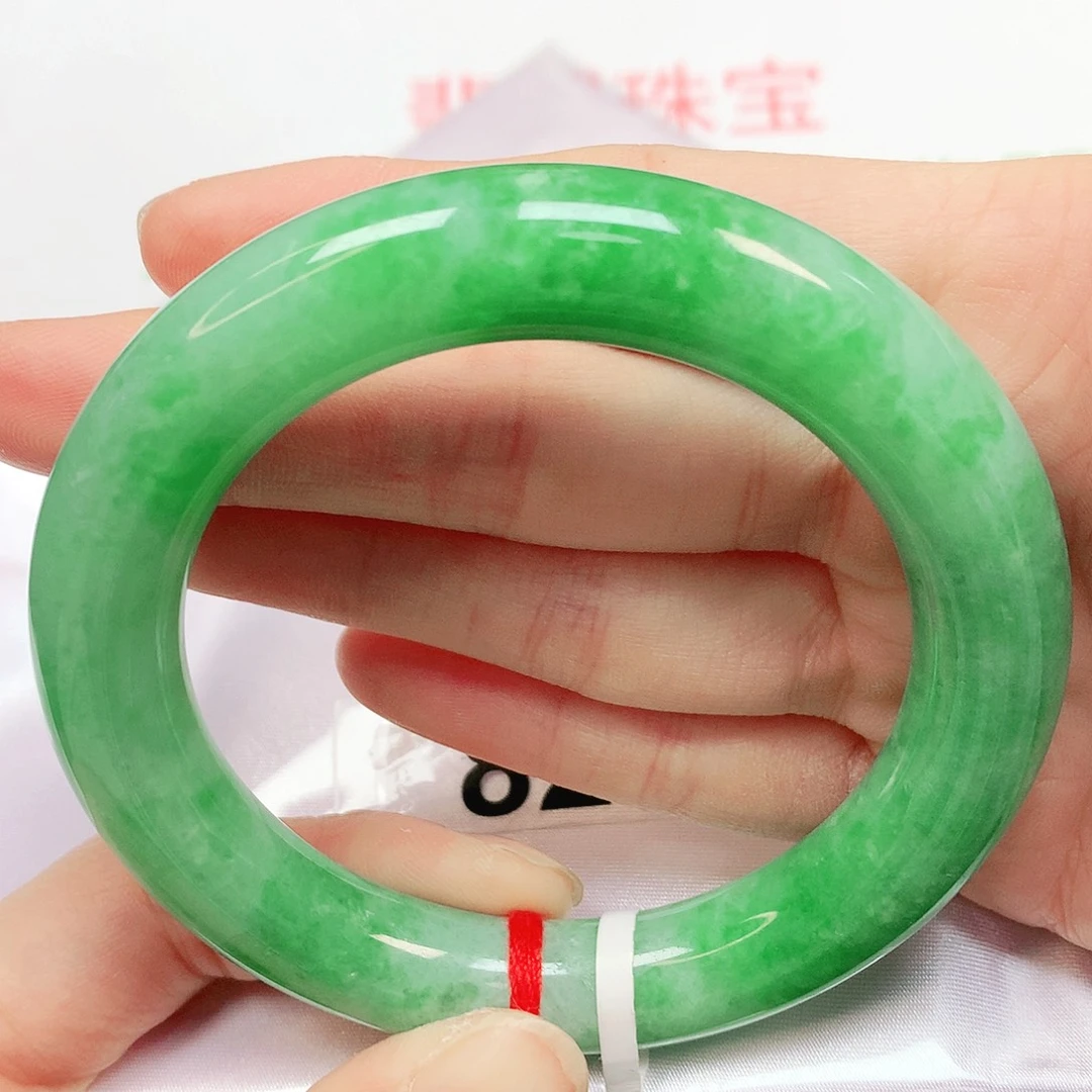 未镶嵌手镯翡翠翡翠手镯57圆