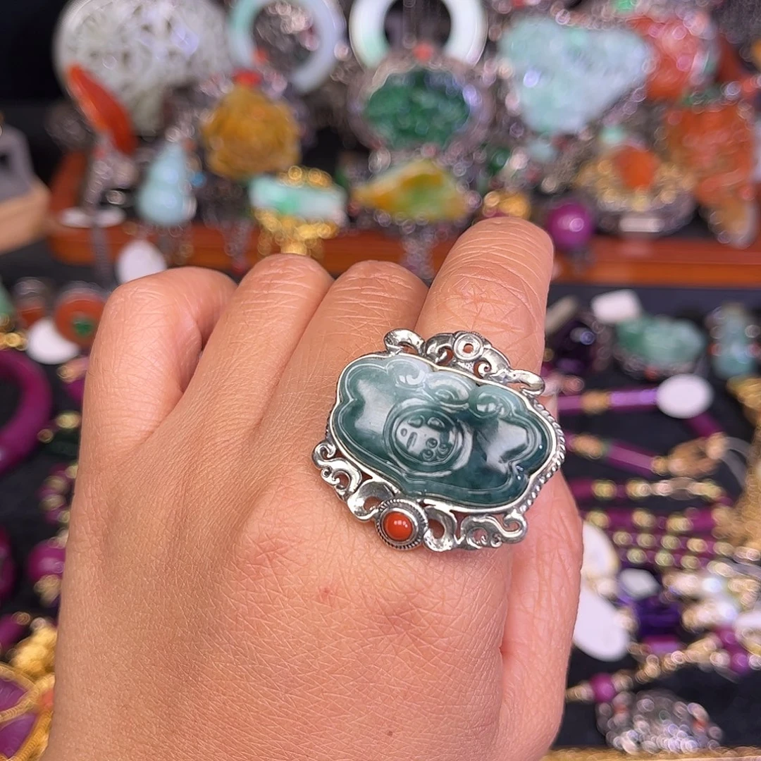 翡翠未镶嵌戒指福利